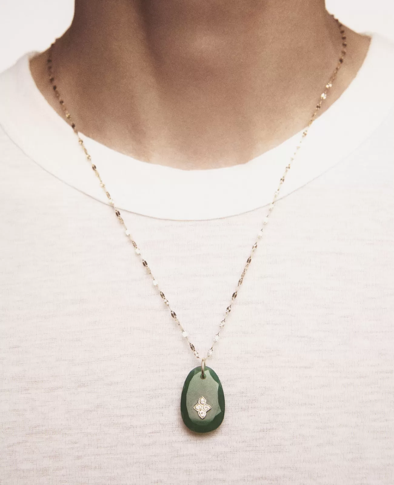 Store Gaia N°1 Onyx Vert Colliers