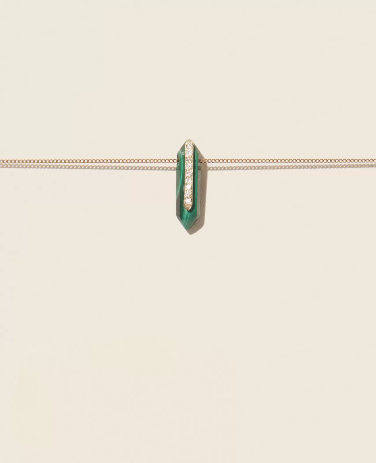 Flash Sale Moon N°1 Malachite Colliers